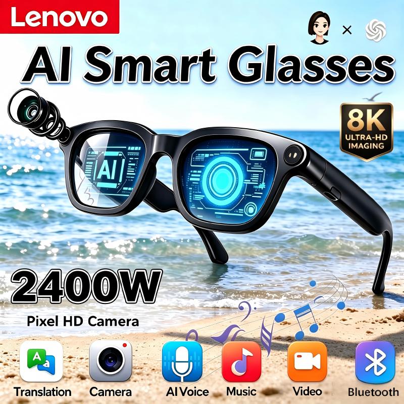 Smart Glasses Lens - Gafas Inteligentes Lenovo 8K HD con