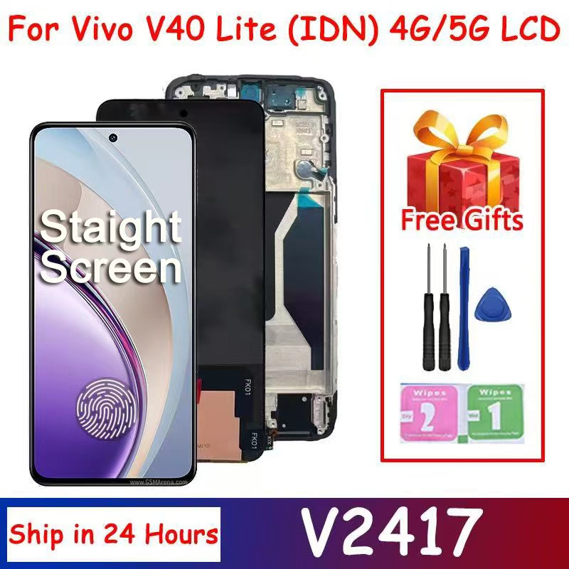 Vivo V40 - Pantalla táctil Super AMOLED de 6,67