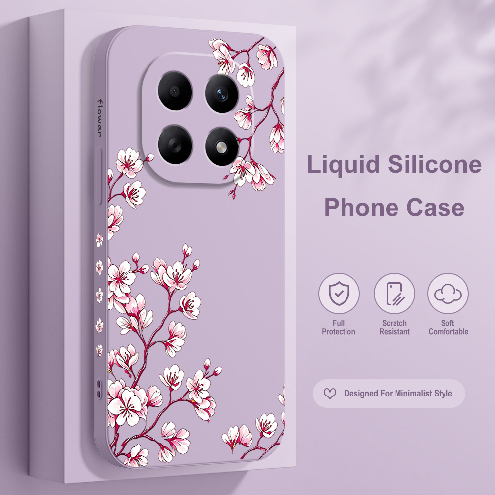 Xiaomi Redmi Note 14 - Funda de teléfono Sakura Bloom para