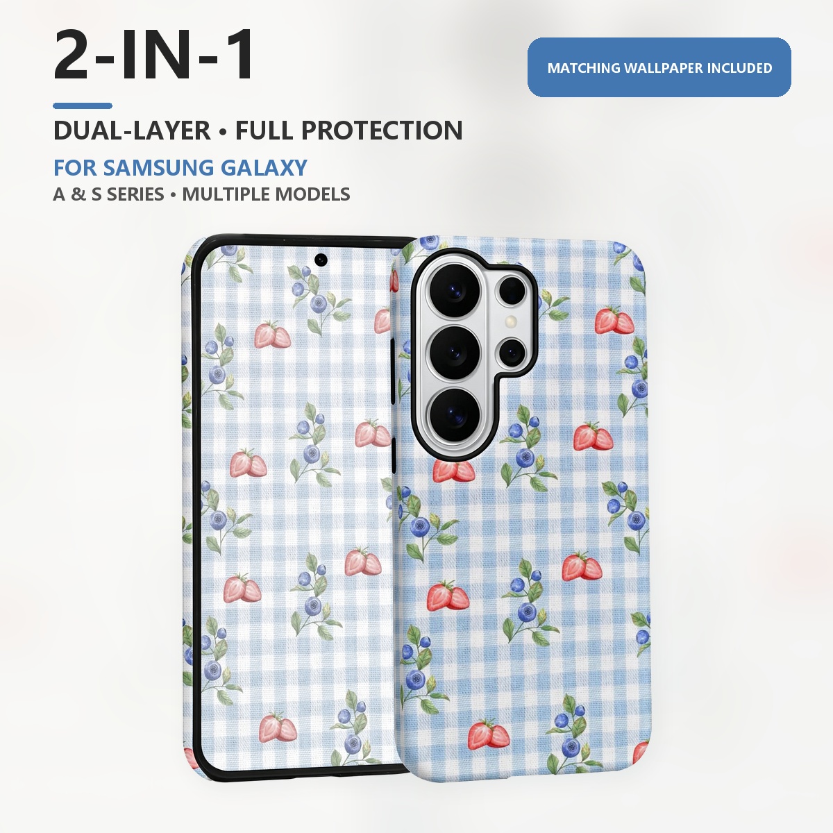 cuadros fresa arándano 2-in-1  - Samsung Galaxy S24 reseña y precio