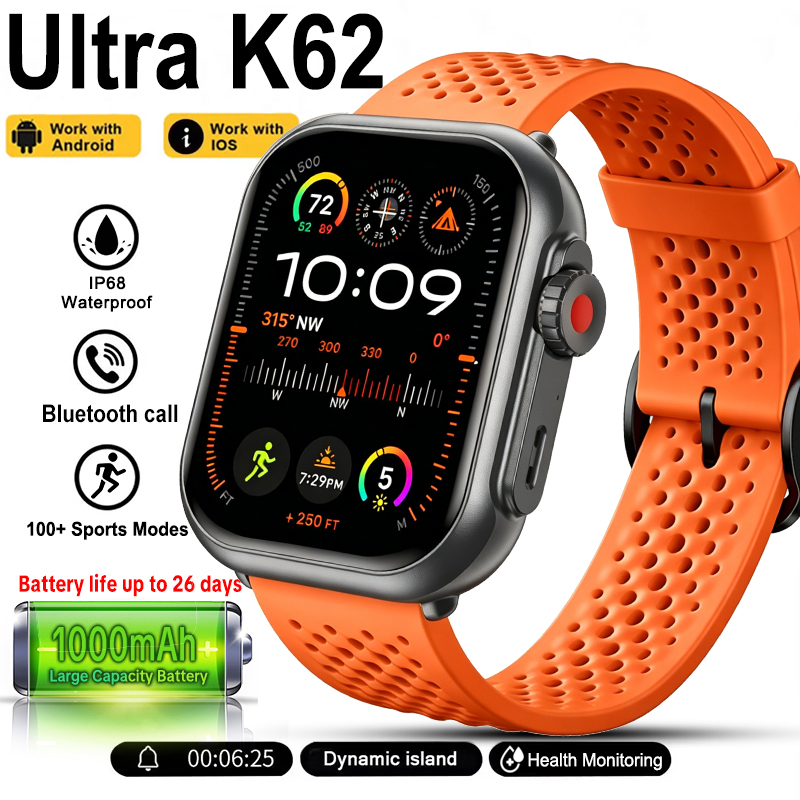 Nuevo Reloj Inteligente Ultra  - Fall Detection Watch reseña y precio
