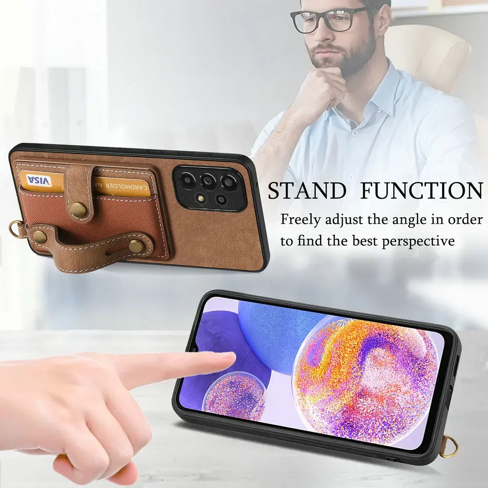 Funda de cuero con tarjetero y - Vivo V40 reseña y precio