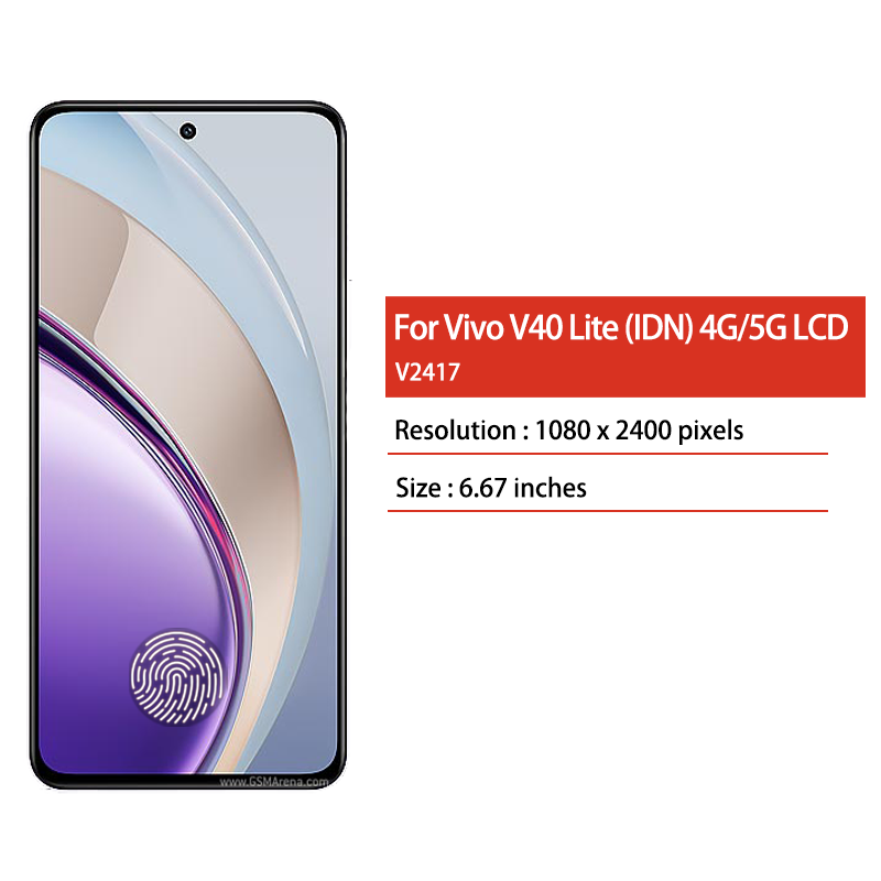 Pantalla táctil Super AMOLED d - Vivo V40 reseña y precio