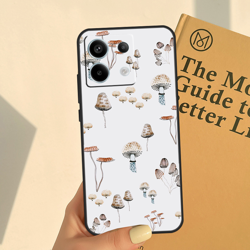 Funda con diseño de hongo para - Xiaomi Redmi Note 14 reseña y precio