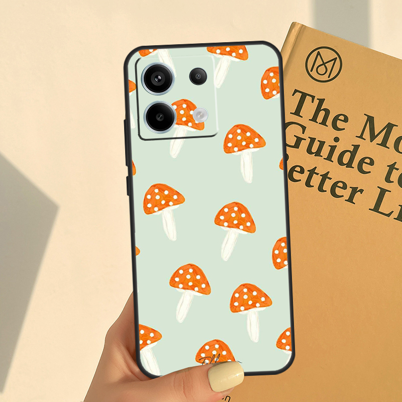 Funda con diseño de hongo para - Xiaomi Redmi Note 14 reseña y precio